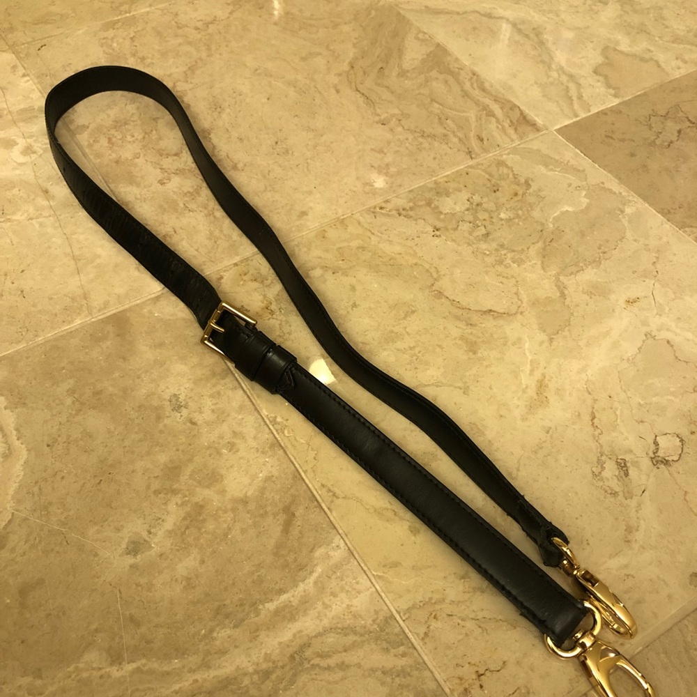 Authentic LV black Crossbody strap